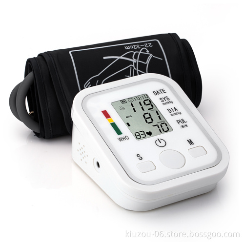 Kiuzou hot sale arm automatic electronic digital talking blood pressure monitor-252Z with voice